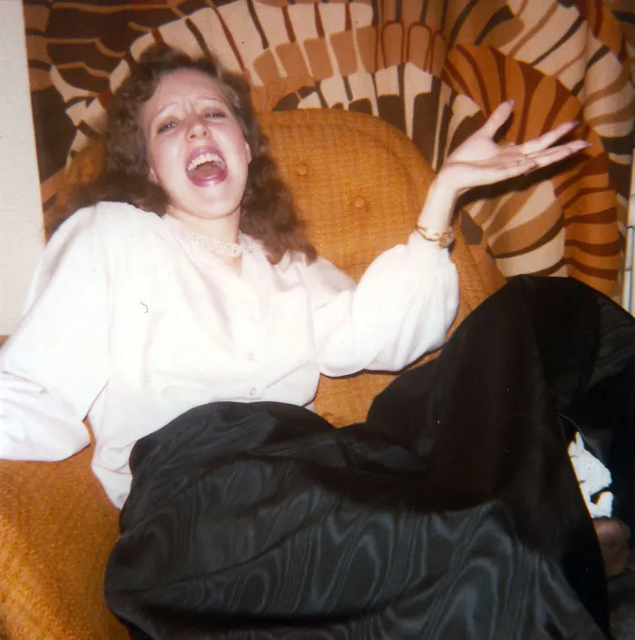 Mom In Party Mode (70s) :)