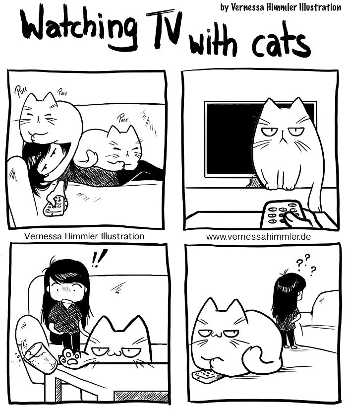 My Diary Comics About My Life With Two Cheeky Cats (part 2)