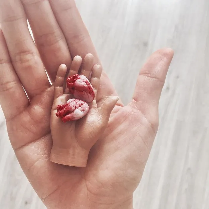 Unsettling Baby Carving Sculptures By Qixuan Lim