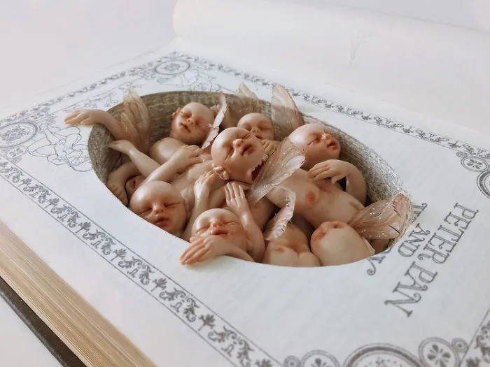 Unsettling Baby Carving Sculptures By Qixuan Lim