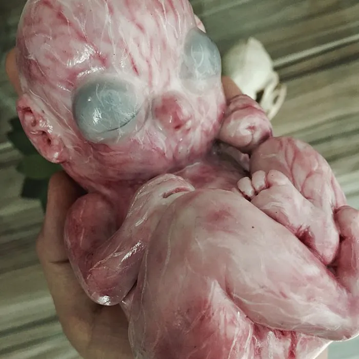 Unsettling Baby Carving Sculptures By Qixuan Lim