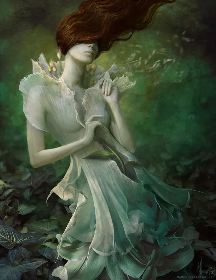 I Create Sinister Digital Art That Shows Nature In A Constant Tension With The Human Body