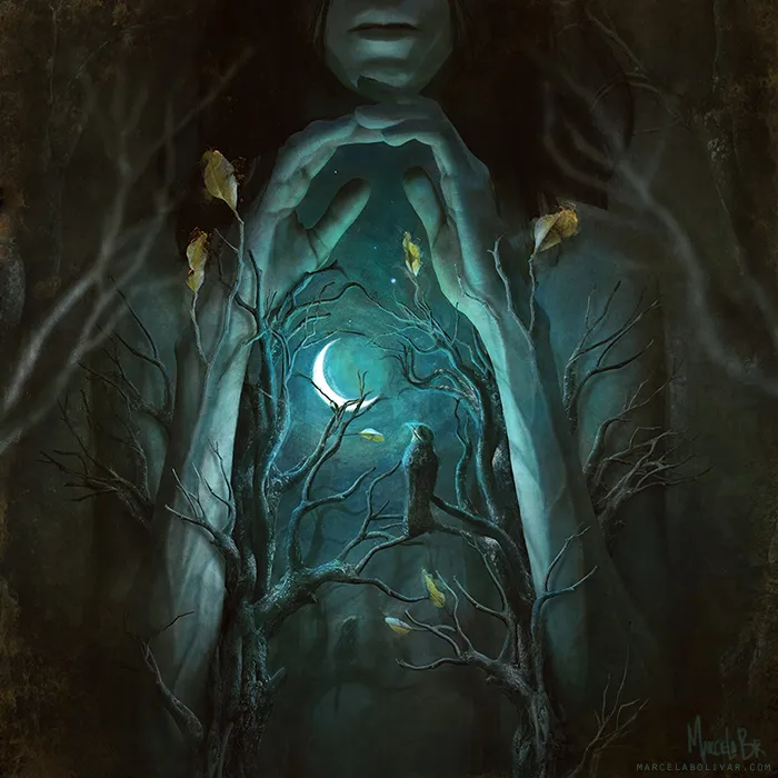 I Create Sinister Digital Art That Shows Nature In A Constant Tension With The Human Body