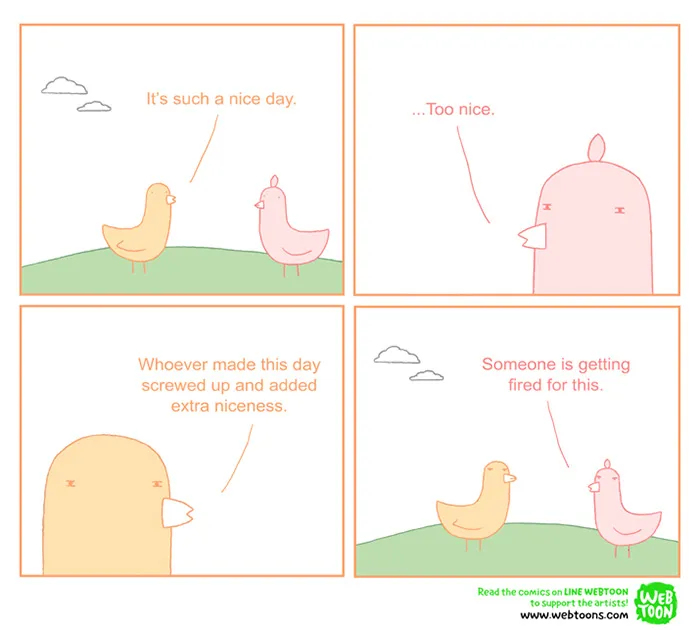 33 Trash Bird Comics By Reza Farazmand