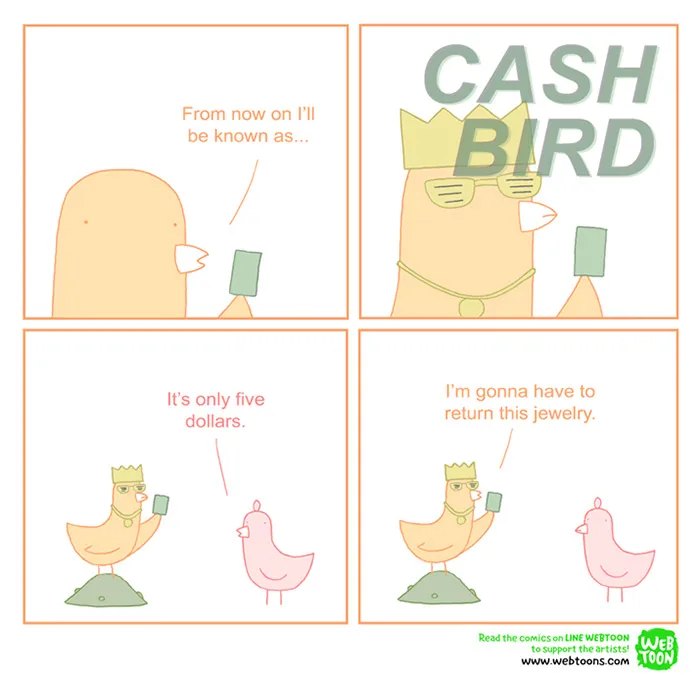 33 Trash Bird Comics By Reza Farazmand