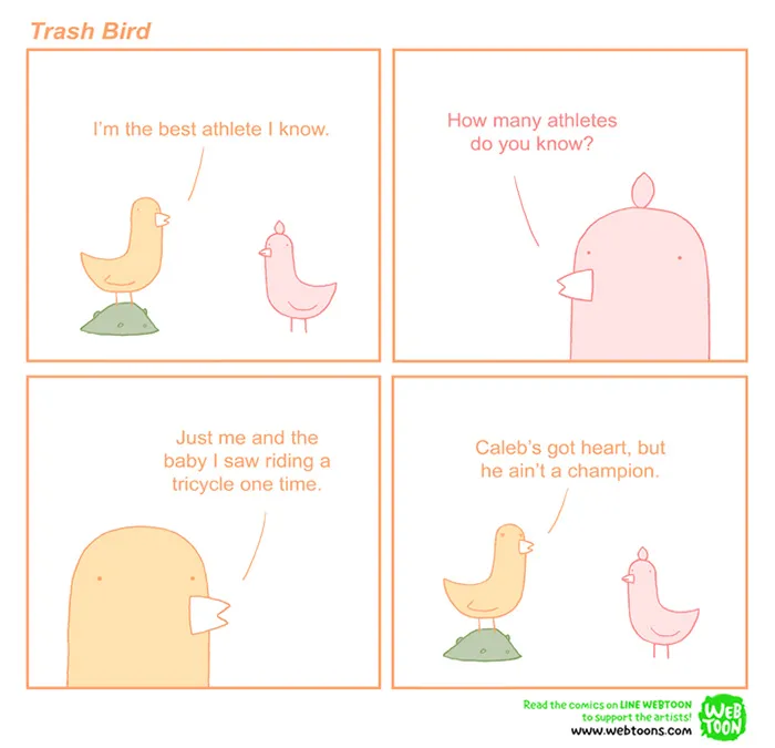 33 Trash Bird Comics By Reza Farazmand