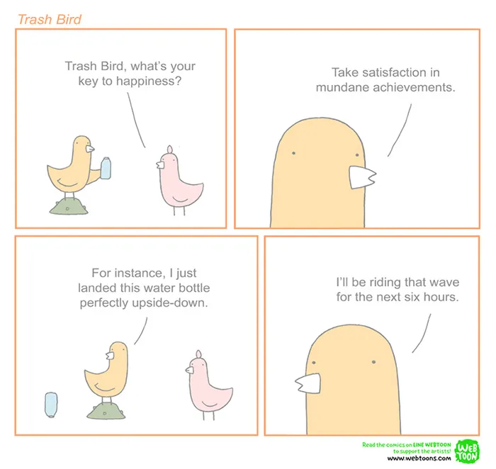 33 Trash Bird Comics By Reza Farazmand