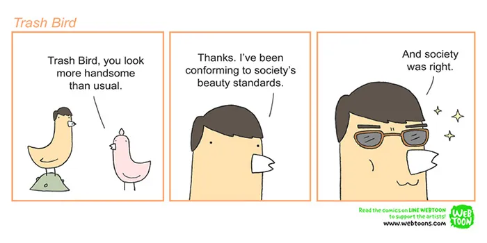 33 Trash Bird Comics By Reza Farazmand