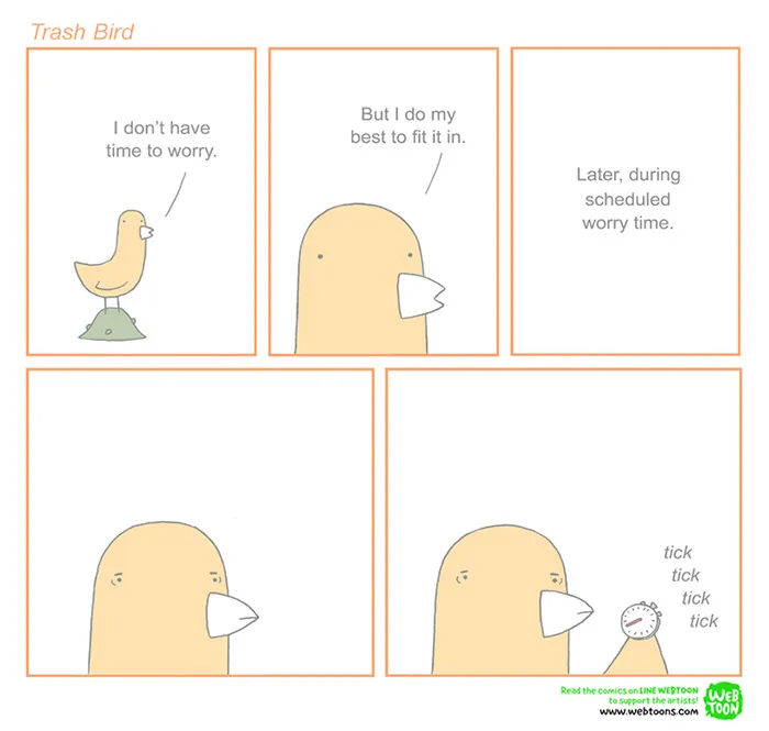 33 Trash Bird Comics By Reza Farazmand