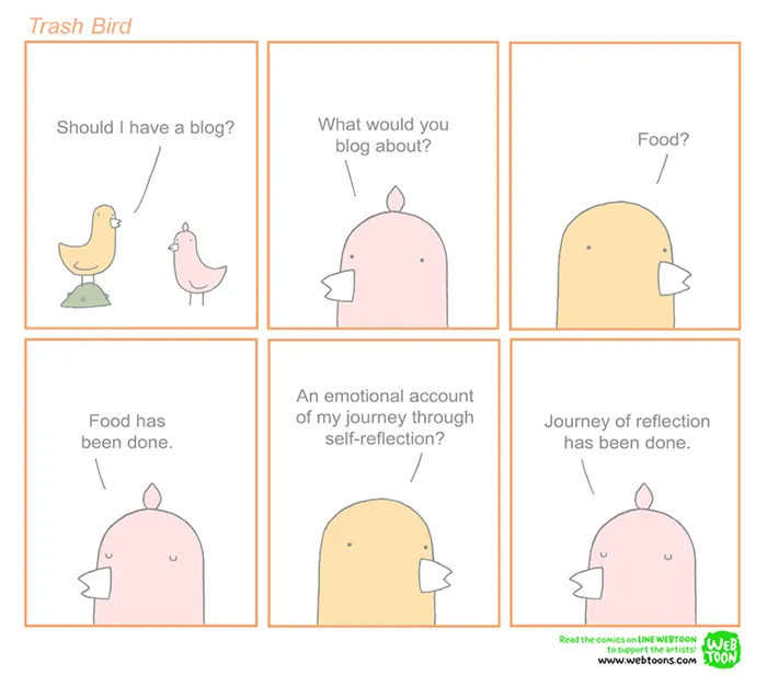 33 Trash Bird Comics By Reza Farazmand