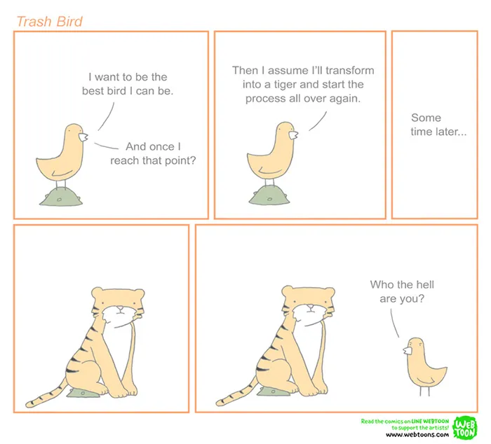 33 Trash Bird Comics By Reza Farazmand