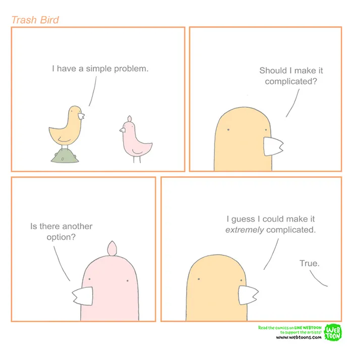 33 Trash Bird Comics By Reza Farazmand