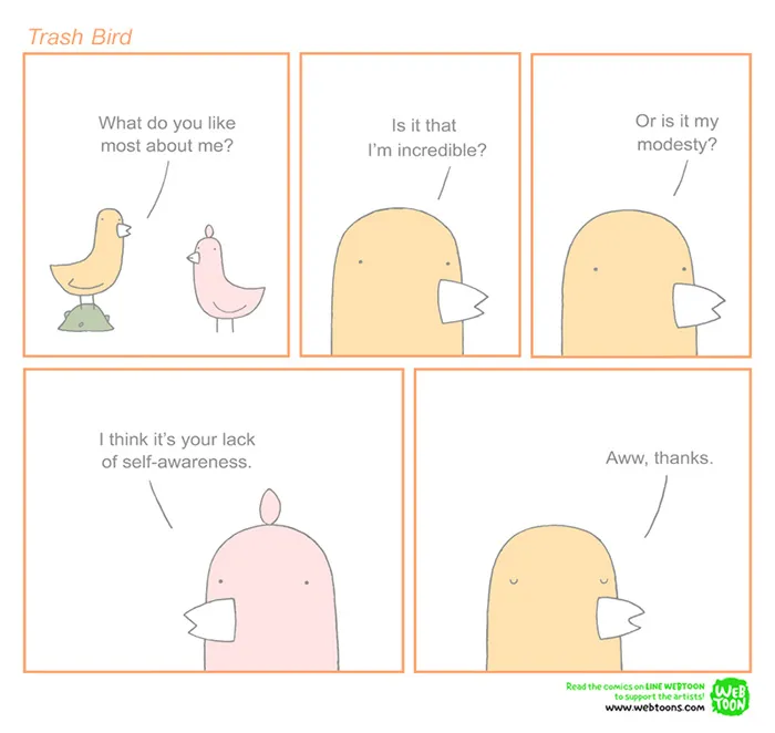 33 Trash Bird Comics By Reza Farazmand