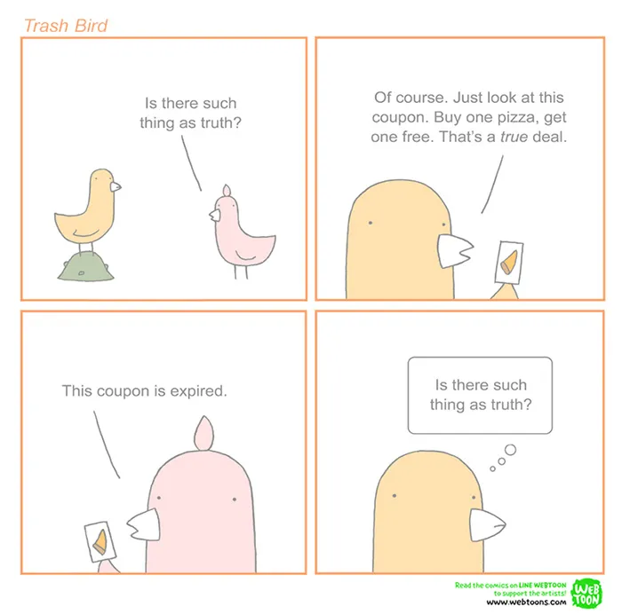 33 Trash Bird Comics By Reza Farazmand