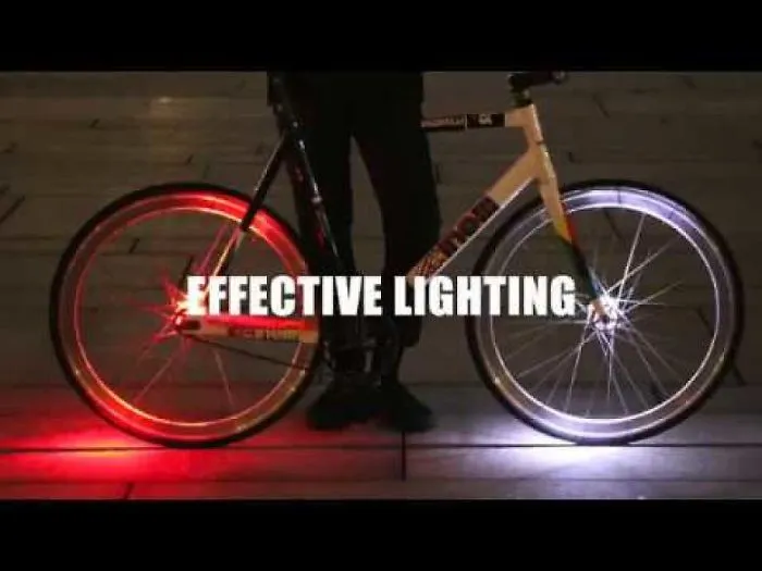 Keep Bicycles Brightly Lit Up At Night