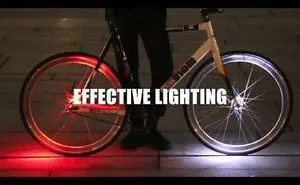 Keep Bicycles Brightly Lit Up At Night