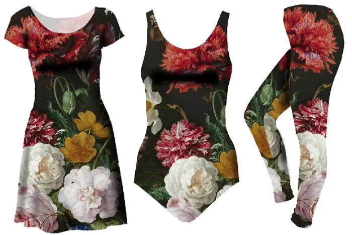 Dress Into Paintings From Dutch Masters Of Still Life!