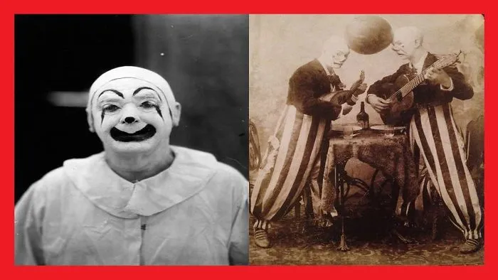 Vintage Creepy Halloween – 34 Old Photos Of Clowns You Might Not Want To Meet At Night