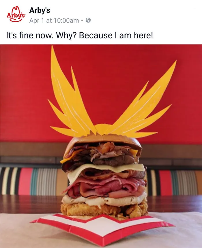 Arby's Facebook Status Updates Are Taking Internet By Storm, And They Might Be Better Than Wendy's