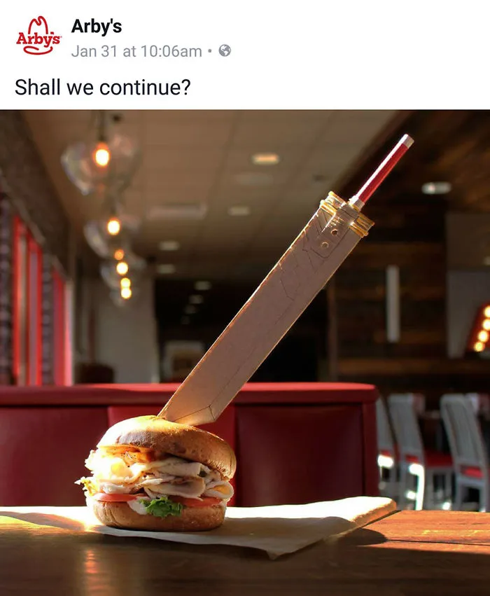 Arby's Facebook Status Updates Are Taking Internet By Storm, And They Might Be Better Than Wendy's