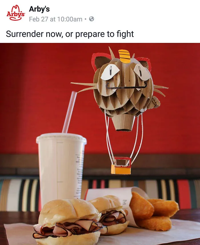 Arby's Facebook Status Updates Are Taking Internet By Storm, And They Might Be Better Than Wendy's