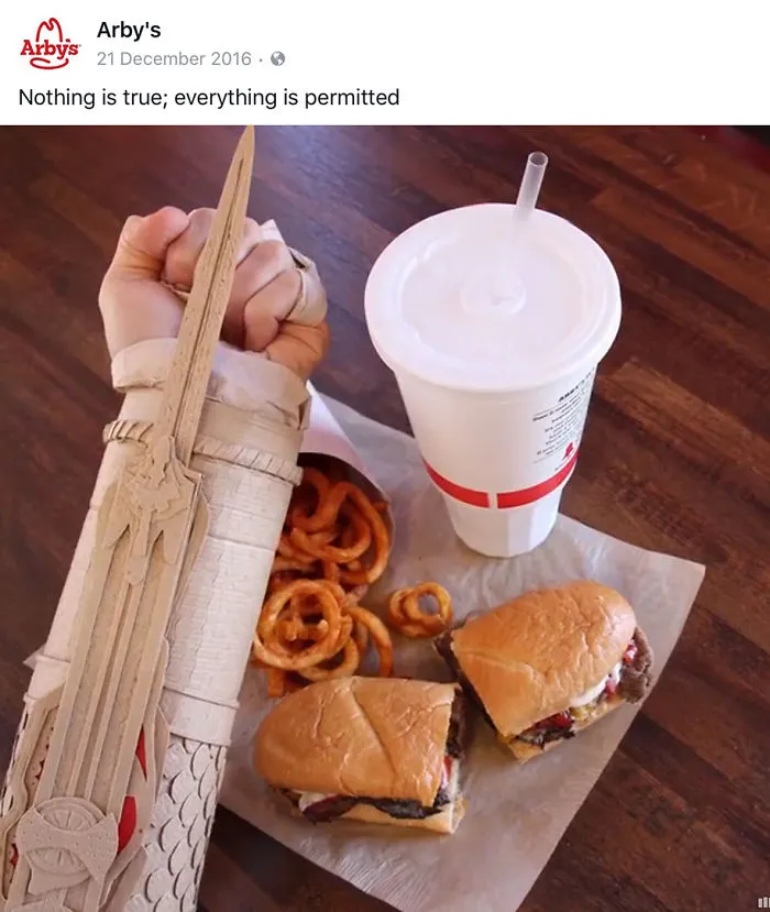 Arby's Facebook Status Updates Are Taking Internet By Storm, And They Might Be Better Than Wendy's