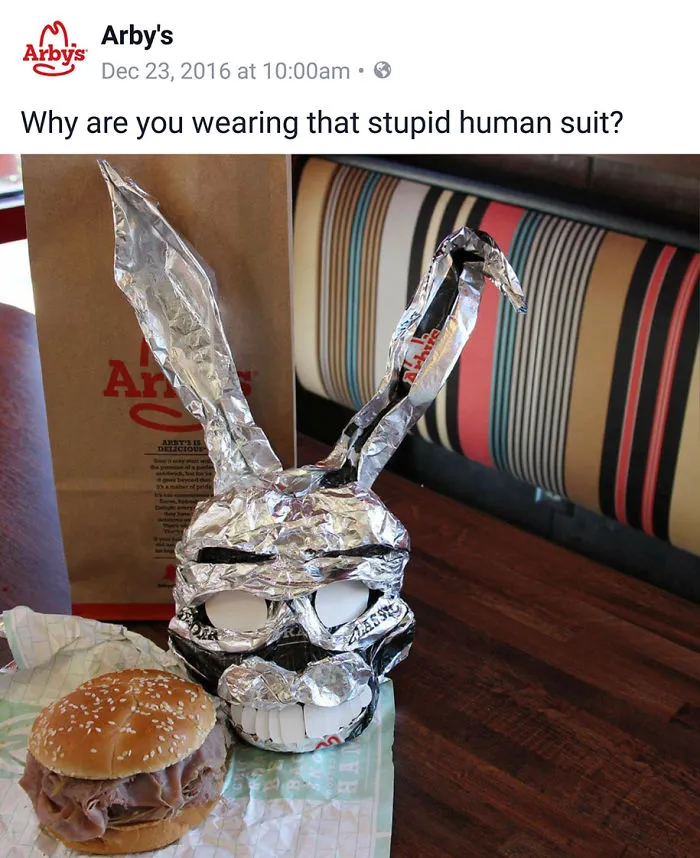 Arby's Facebook Status Updates Are Taking Internet By Storm, And They Might Be Better Than Wendy's