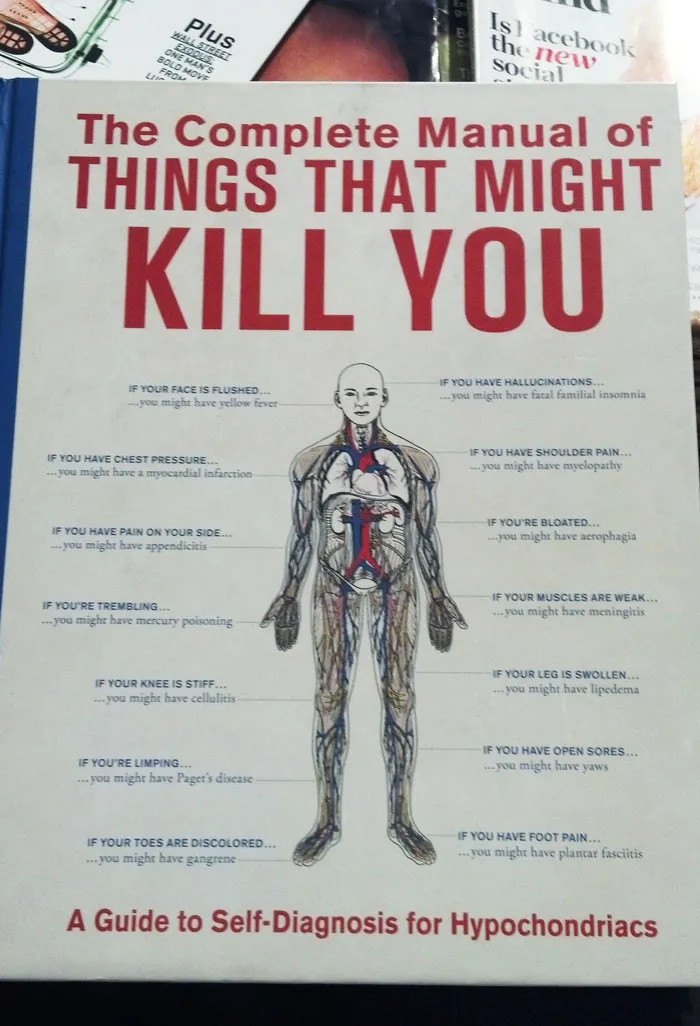 My Scumbag Doctor Has This Book On The Table In His Waiting Area