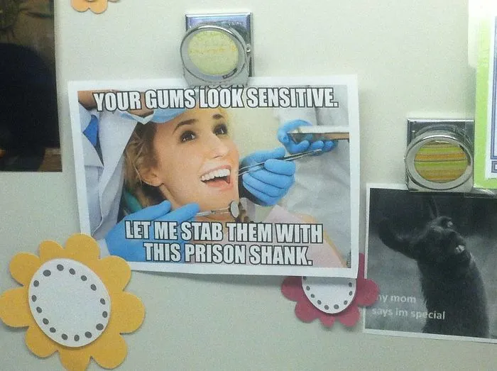This Was At My Dentist's Office