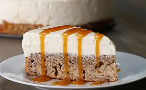 Banana Bread Bottom Cheesecake