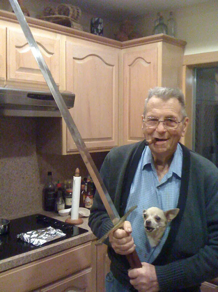 I See Your Badass Grandfather, And Raise You My Badass Grandpa