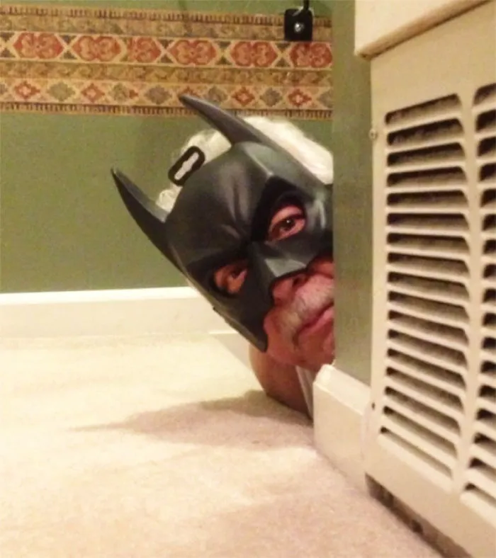 Mi abuelo tras ver la última película de Batman