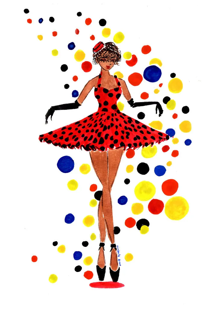 I Illustrate Crazy Ballerina Costumes That Would Never Fly In Real Life, But Who Cares They're Pretty!