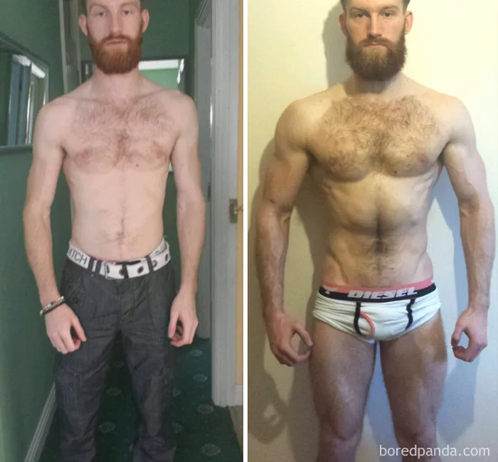 De 60 a 71 kilos en 1 año