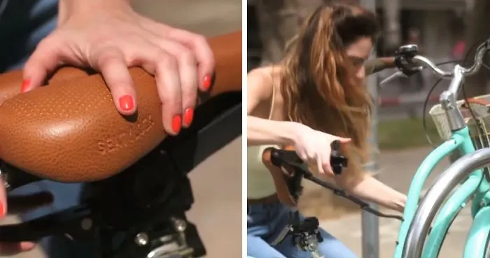 Bicycle Seat That Converts Into A Lock