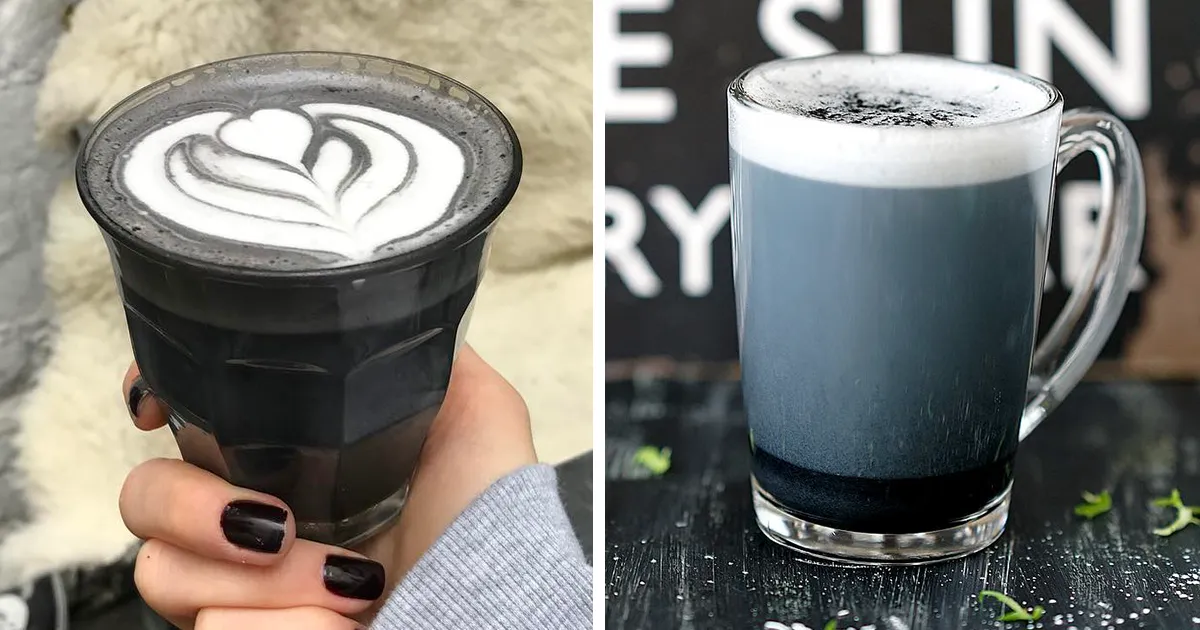 Al fin existe el café latte gótico, tan oscuro como tu alma