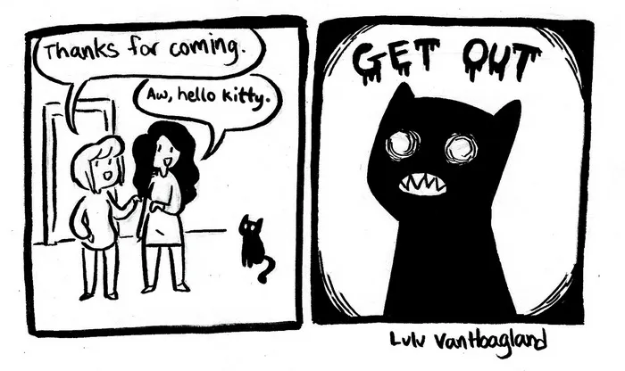 51 Comics By Lulu VanHoagland That Purrfectly Capture Life With Cats