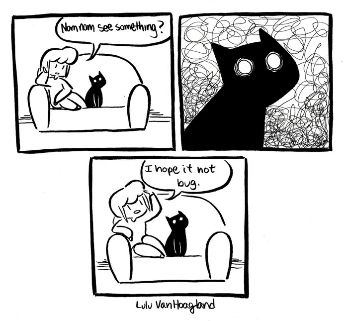51 Comics By Lulu VanHoagland That Purrfectly Capture Life With Cats
