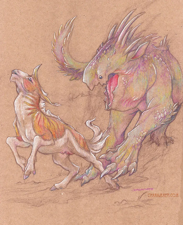 I Draw Creatures And Monsters Every Day