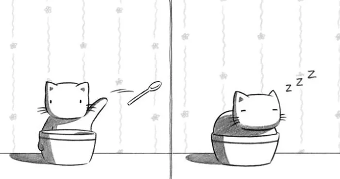 My Silly Cat Inspired Me To Start Doing Comics As A Hobby, And Now It's My Full-Time Job