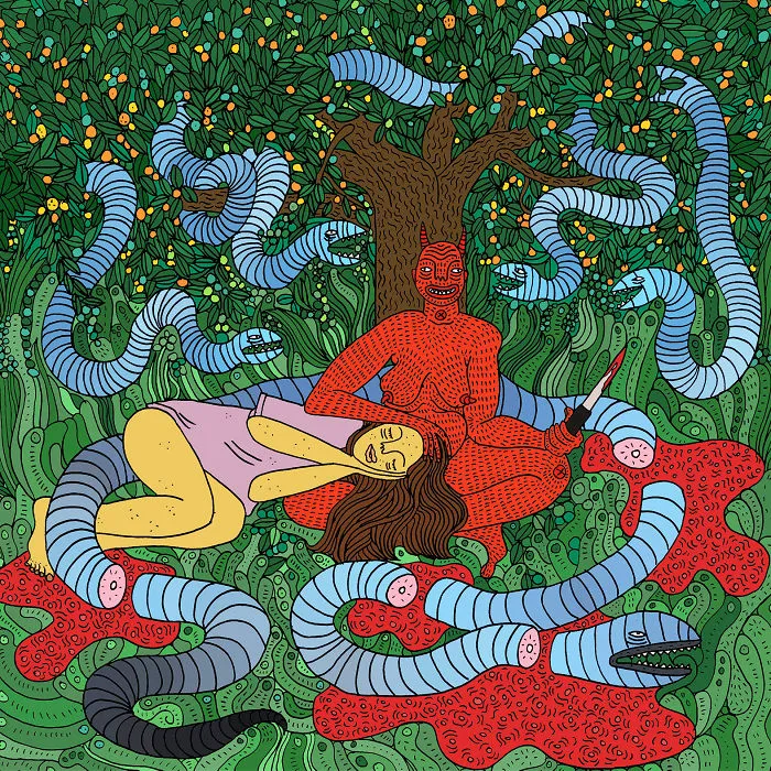 10+ Ilustraciones honestas de mujeres modernas y sus demonios, por Polly Nor (NSFW)