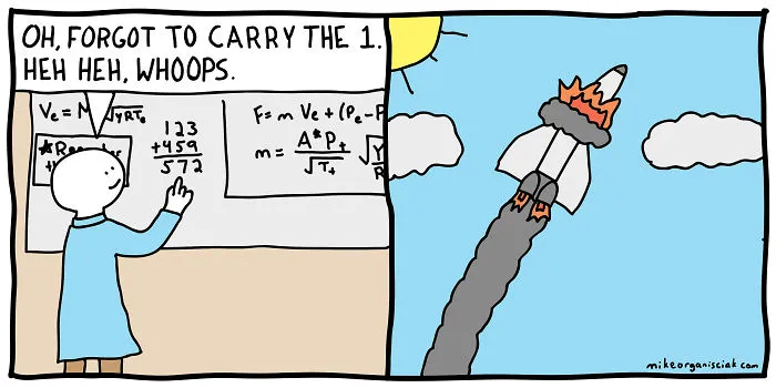 Comics about rocket scientist 