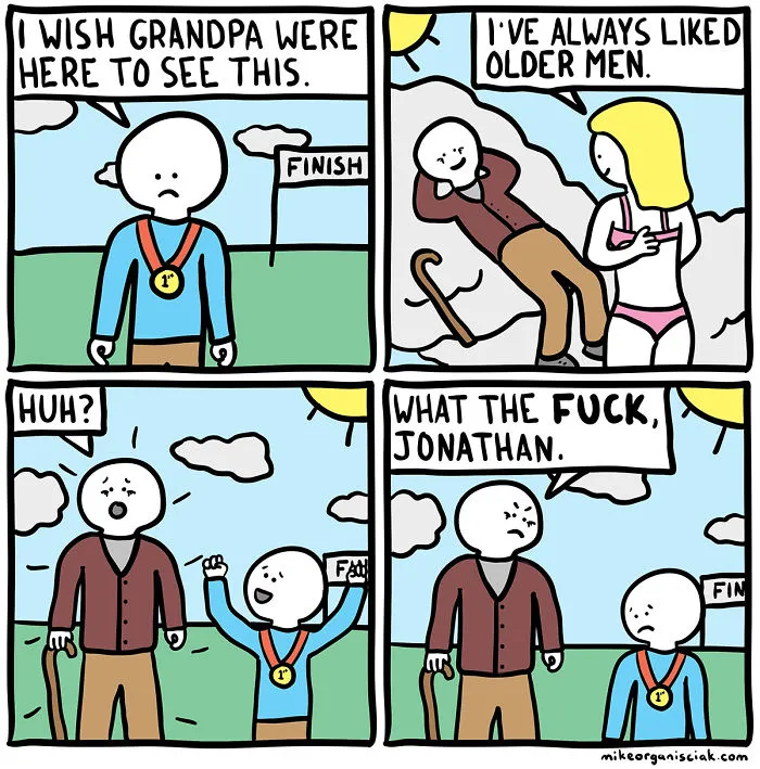 100 Comics That Prove Mike Organisciak is the Pro of Dark Comedy
