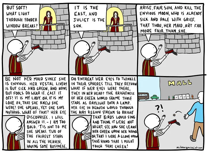 Comics about Romeo and Juliet