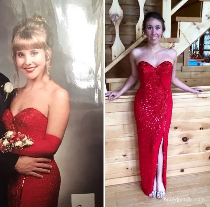 Mom's Prom Dress