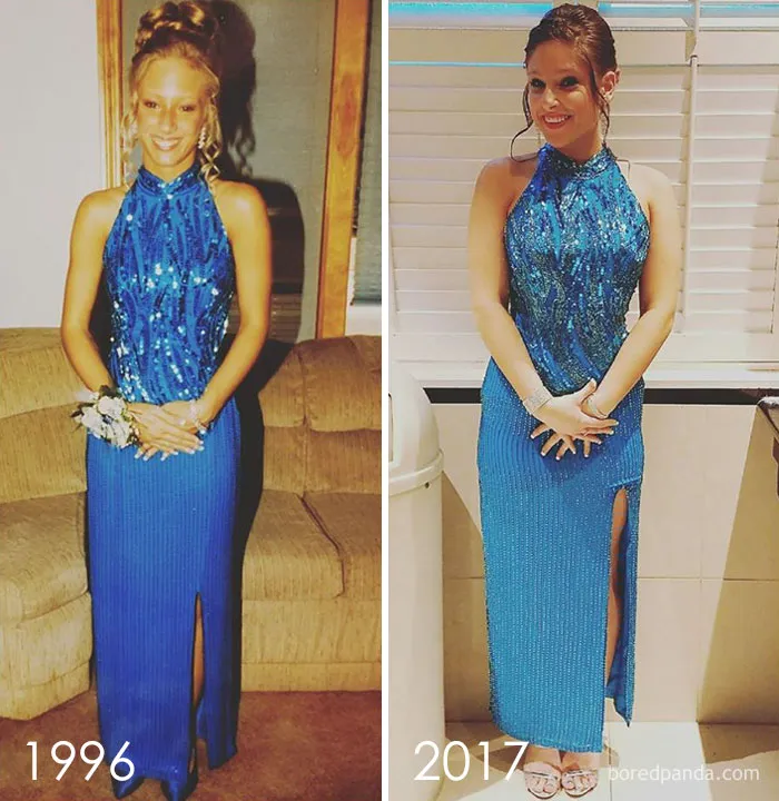 Sharing As My Daughter Wore Mine Just This Past Sat! My Prom 1996, Hers 2017