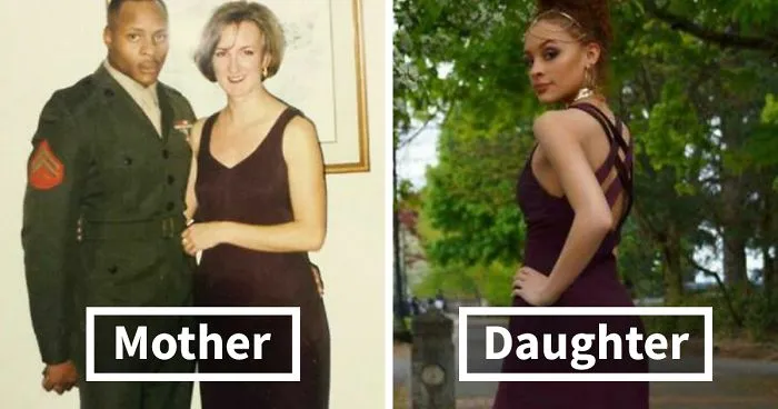 68 Teens Who Wore Their Moms' Vintage Prom Dresses Decades Later, And Absolutely Killed It