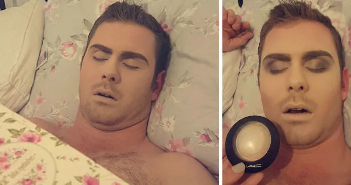 Guy Oversleeps And Fails To Keep His Promise To His Girlfriend, And Her Revenge Is Hilarious