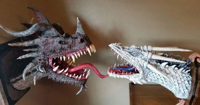 I Like To Bring Dragons To Life Using Paper