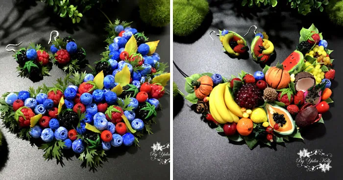 My Nature-Inspired Jewelry That I Make From Polymer Clay